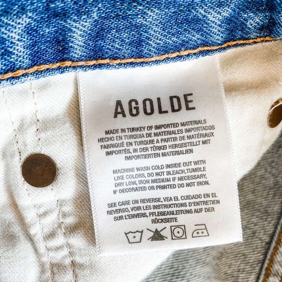 AGOLDE Jean shorts Size 27 - Picture 4 of 8